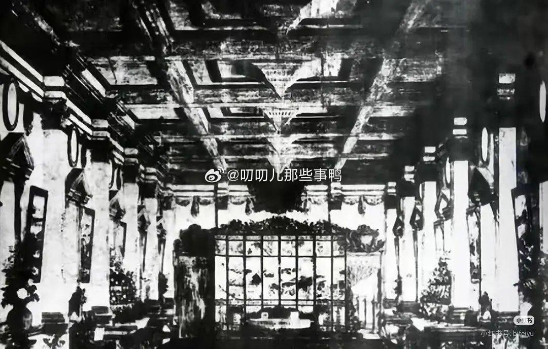 圆明园内部留下的唯一一张照片，真的好漂亮好华丽啊～