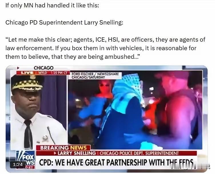 抱怨国内的执法太多的，可以看看美国的执法力量，而且国内只有警察可以配枪
昨天芝加