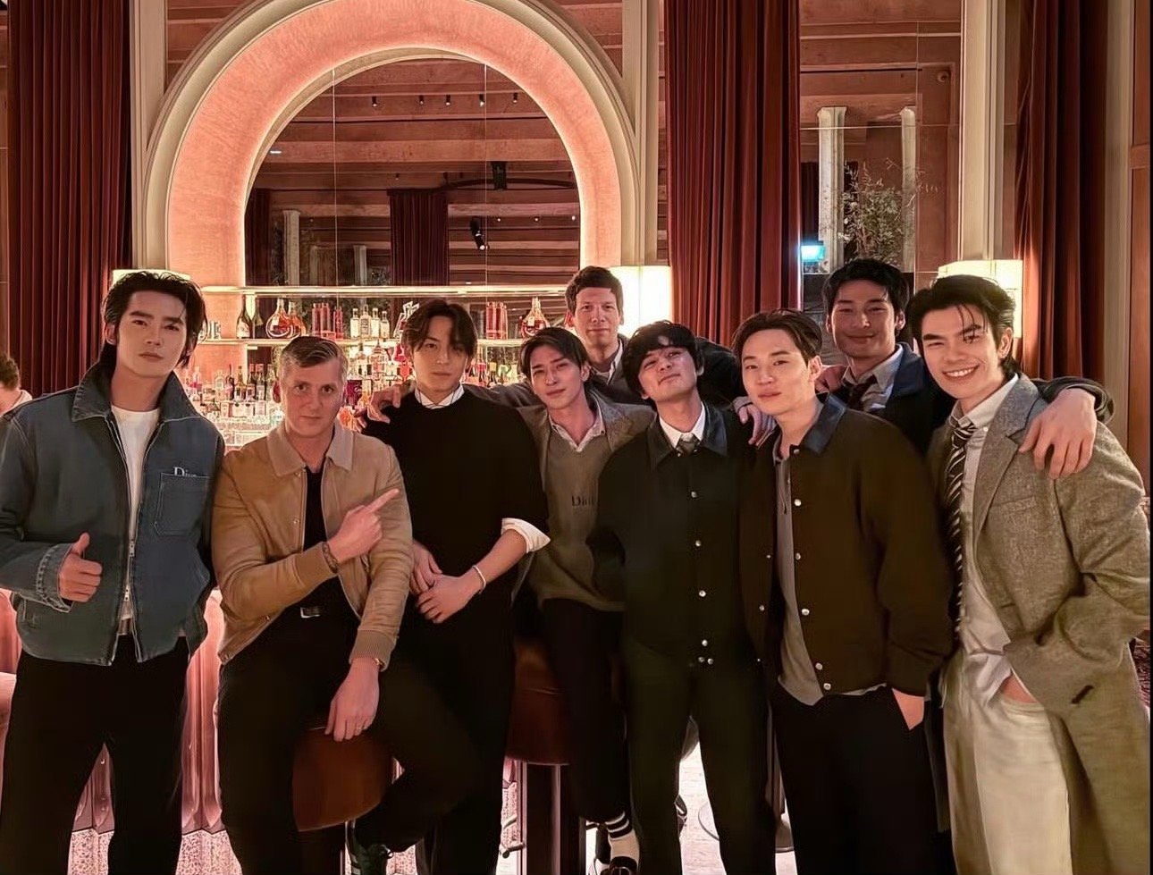 Dior Men 大家庭相聚～🥂于适、Henry 刘宪华、金珉奎、Mile P