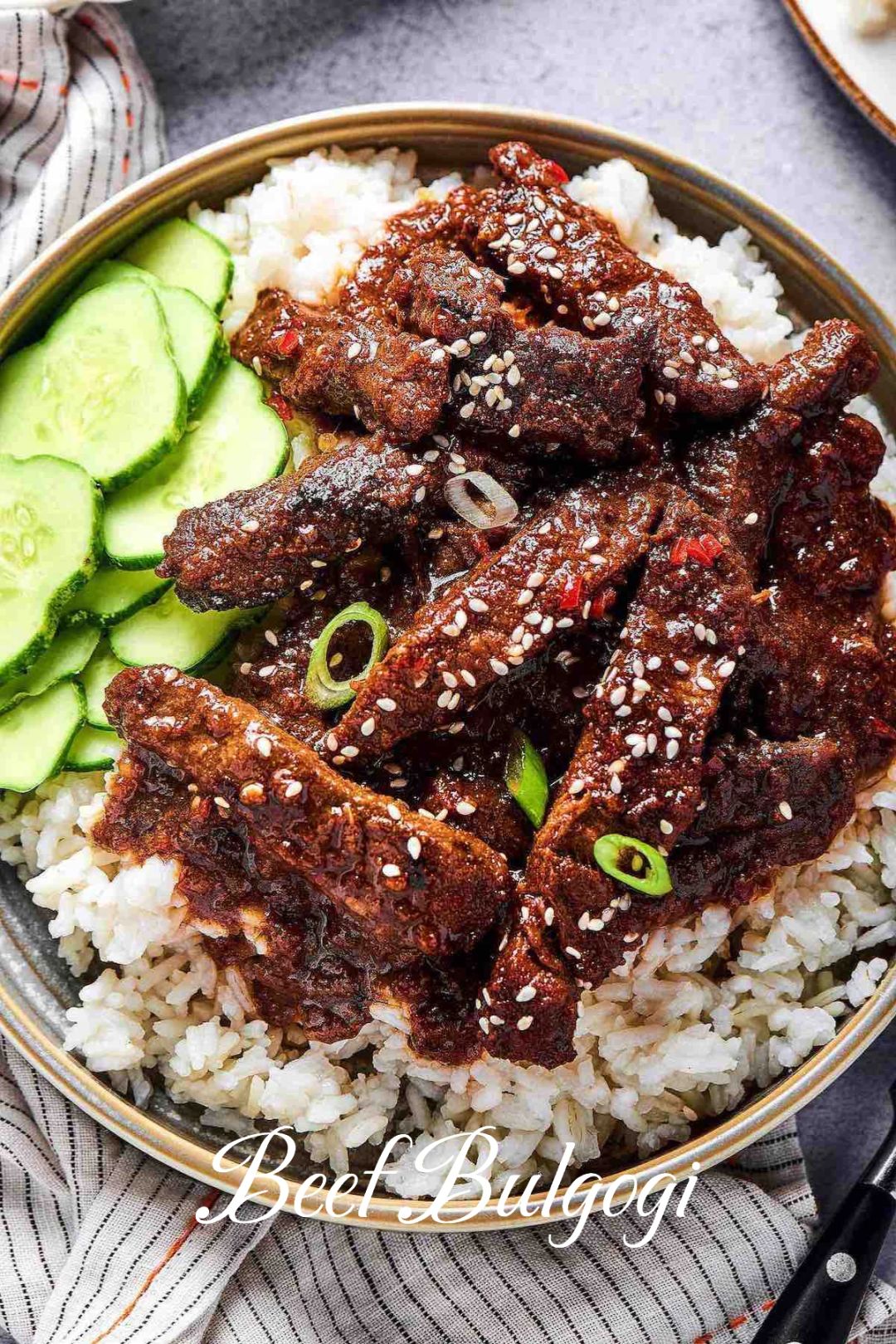 韩式铁板烤牛肉 ｜Beef Bulgogi 🇰🇷