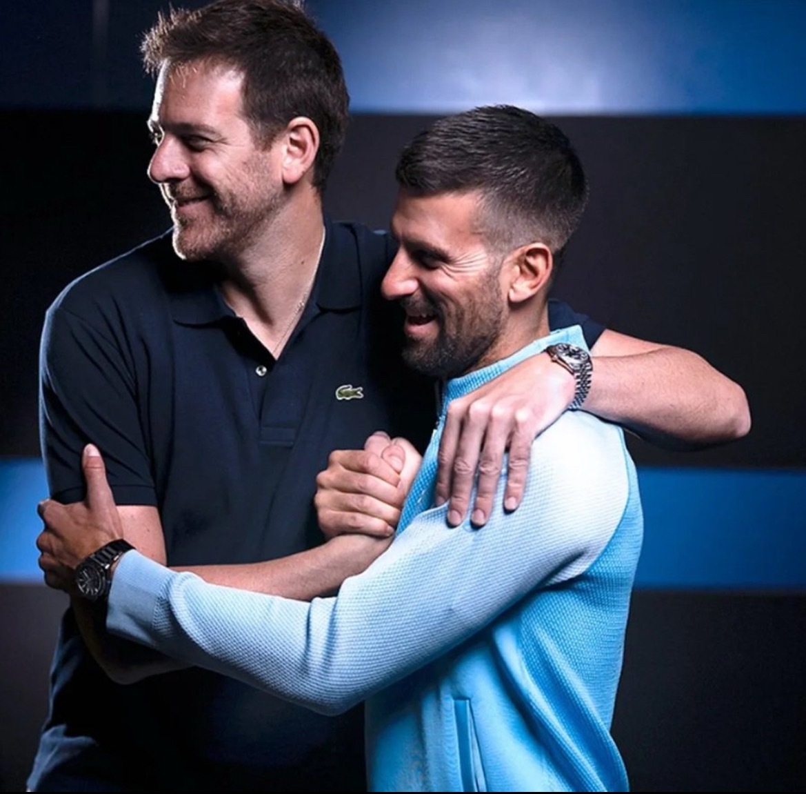 网球talking大会体育大赏 ❤️🥹德尔波特罗谈到了他与德约科维奇的友谊：?