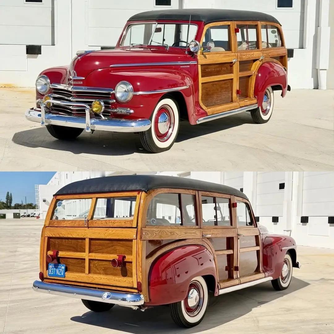 1947 年的 Plymouth P15 Special Deluxe 在战后初