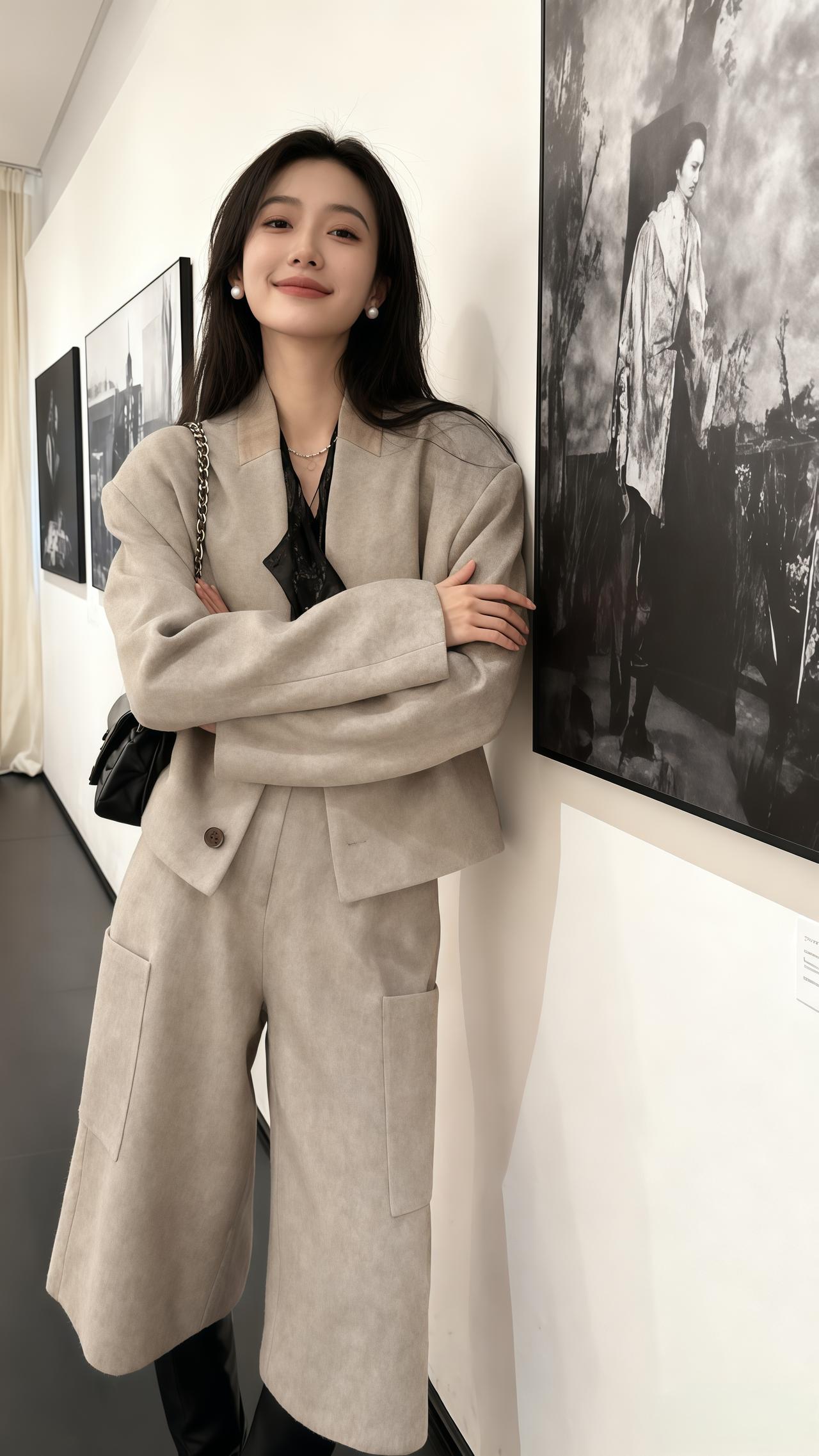 高级感穿搭穿搭韩系穿搭今天穿什么女装