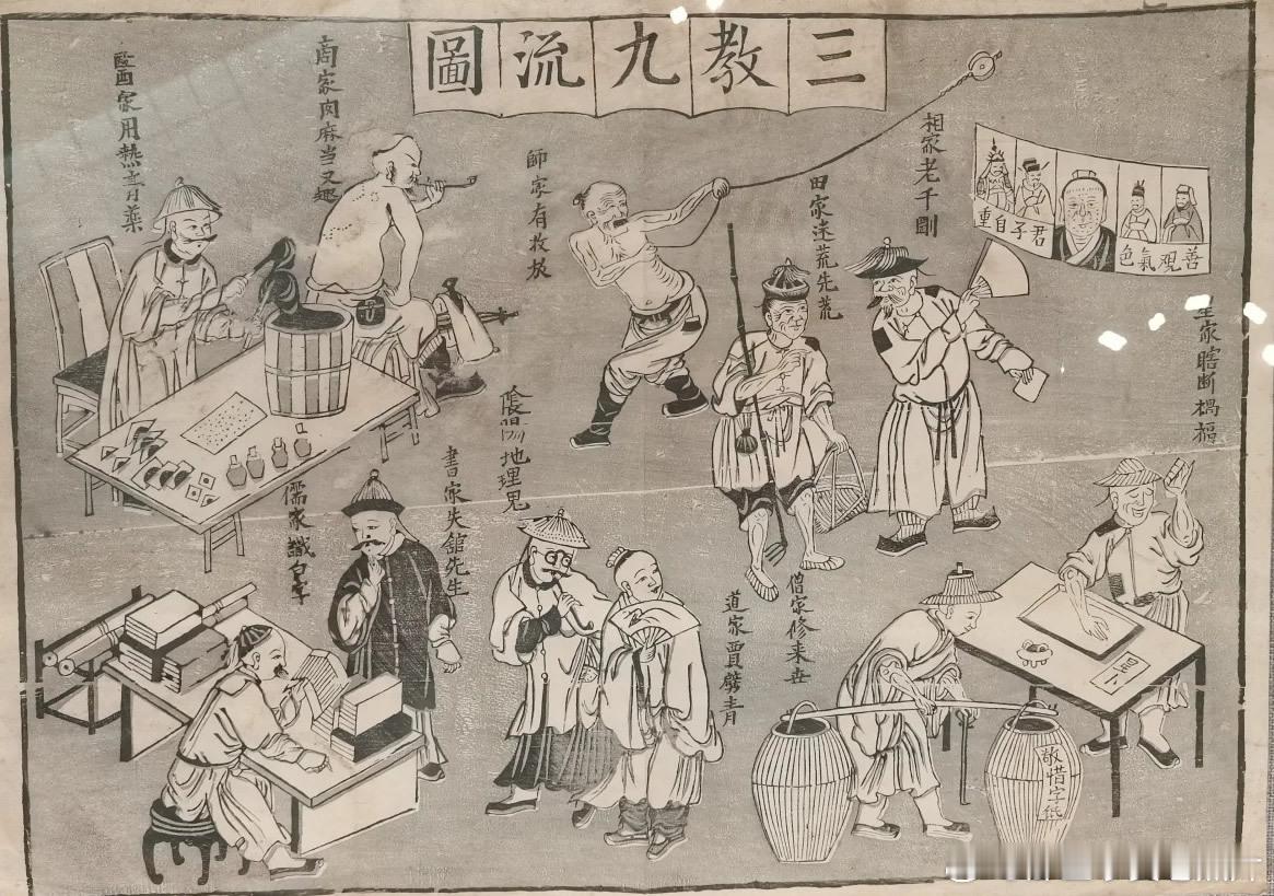 清代的“三教九流图” 