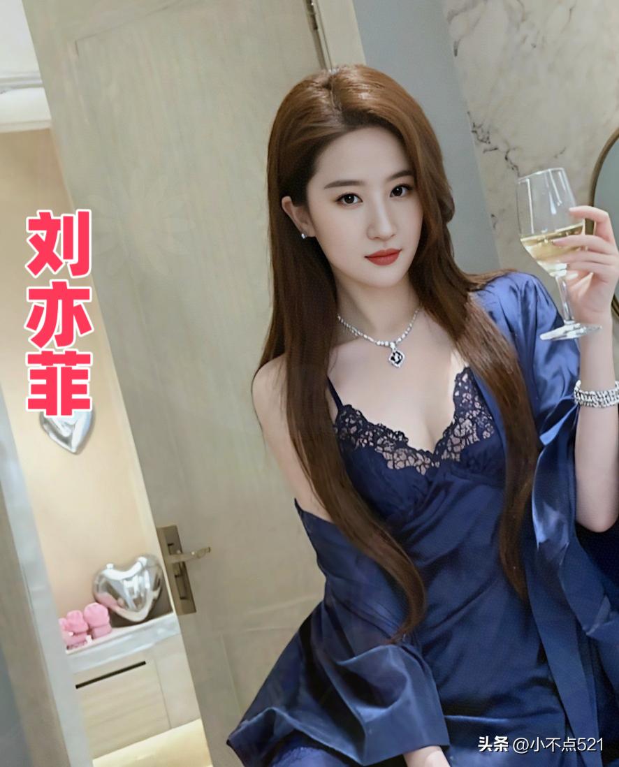 刘亦菲蓝色造型惊艳绝伦气质优雅性感妩媚让人眼前一亮  女明星 气质女明星