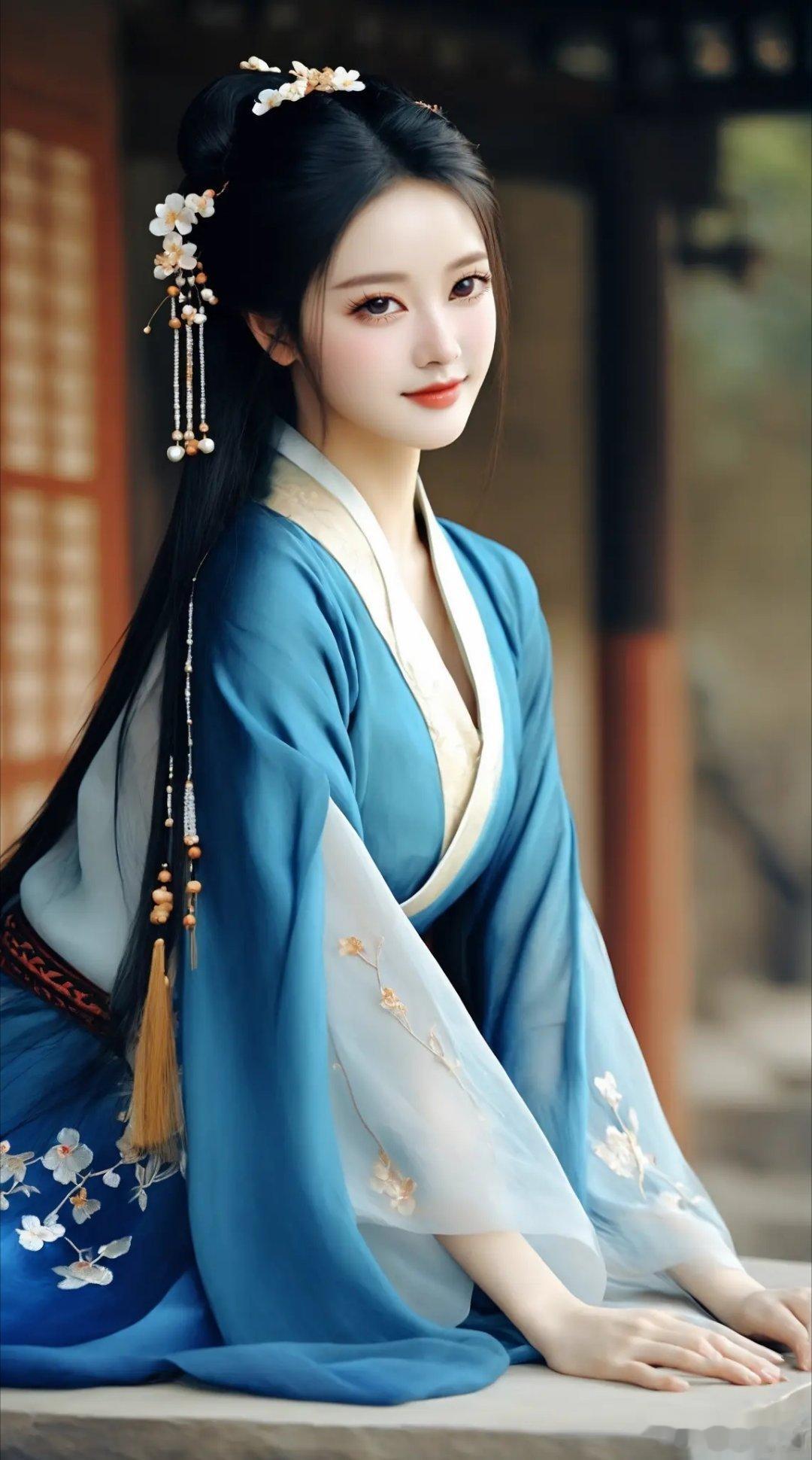 最美还是中国风，一颦一笑都为你而留☺️#中国风##古风# ​​​