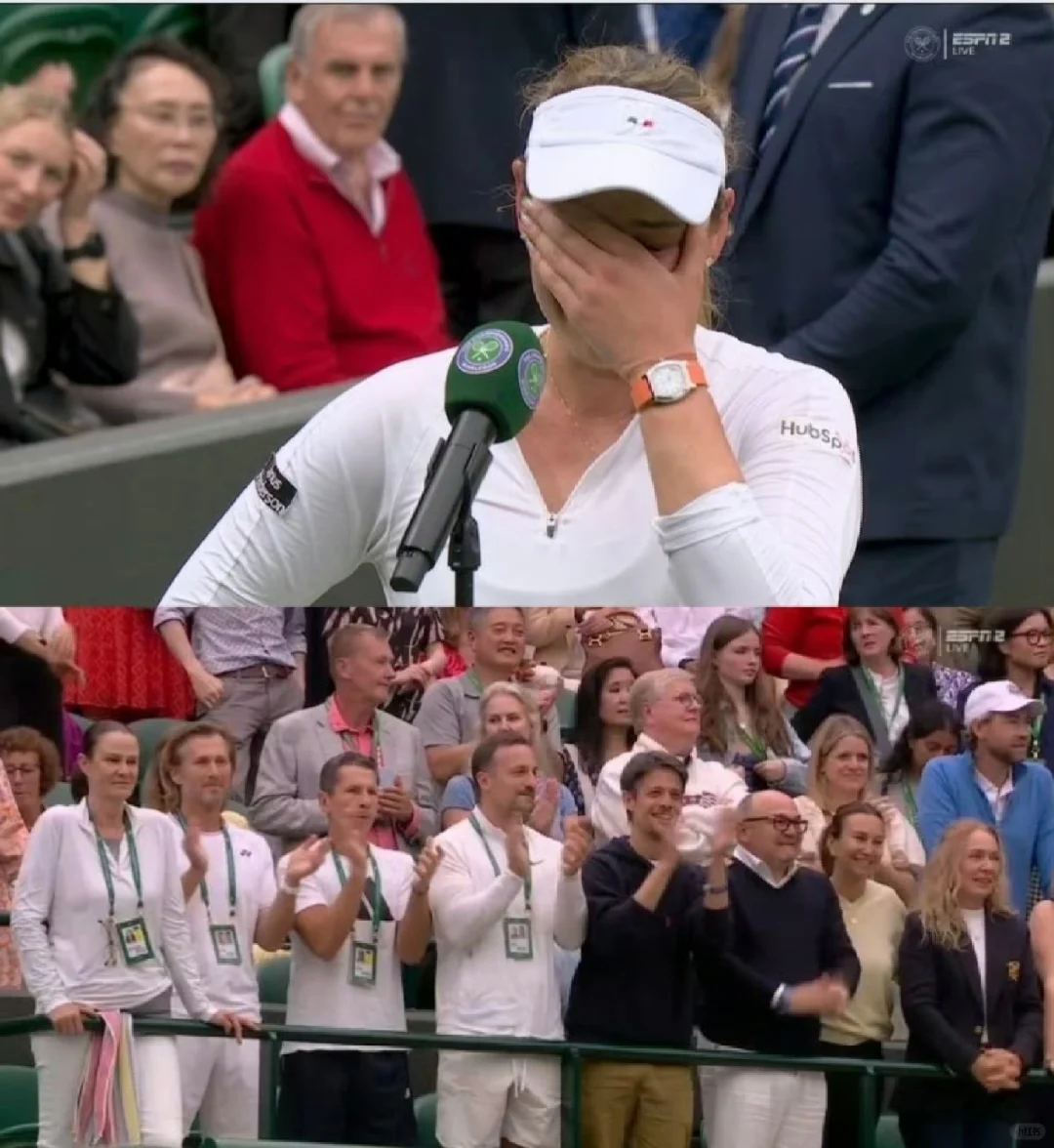 【温网速递】维基奇首进大满贯四强赛后落泪