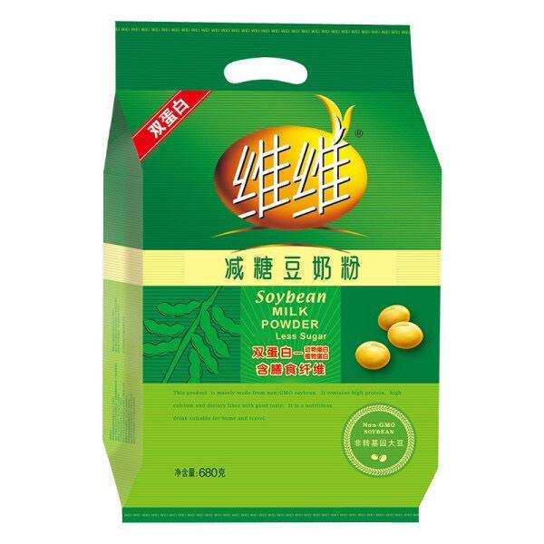 【JD到手价18.9】早餐新选择！维维减糖豆奶粉，680g大容量，燕麦的完美伴侣