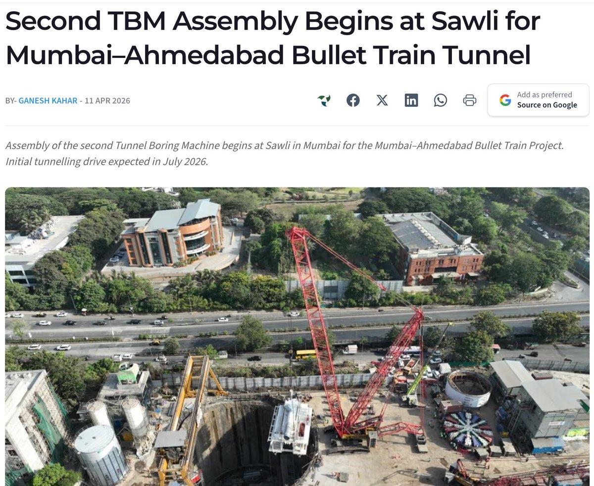 阿三在外网上就是个大笑话。
　　外媒：低智商印度购买了德国公司建造的隧道掘进机，