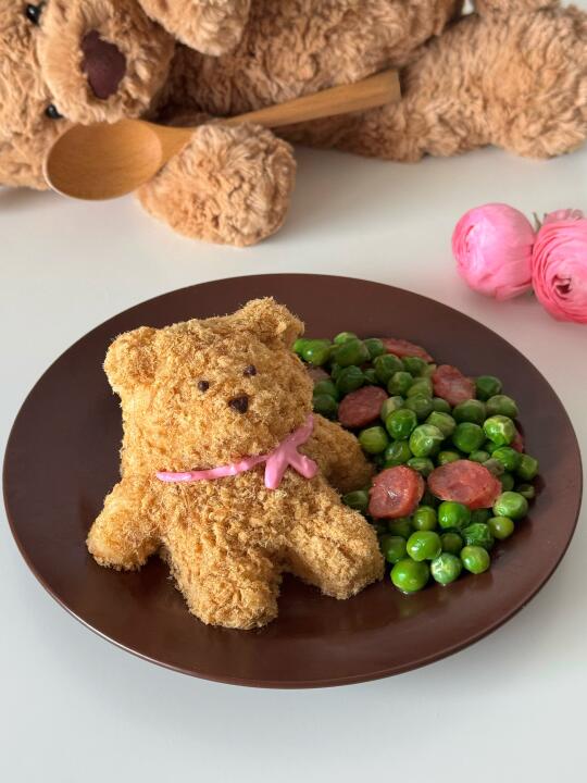 Jellycat巴赛罗熊🧸春日豌豆腊肠饭🫛🌸