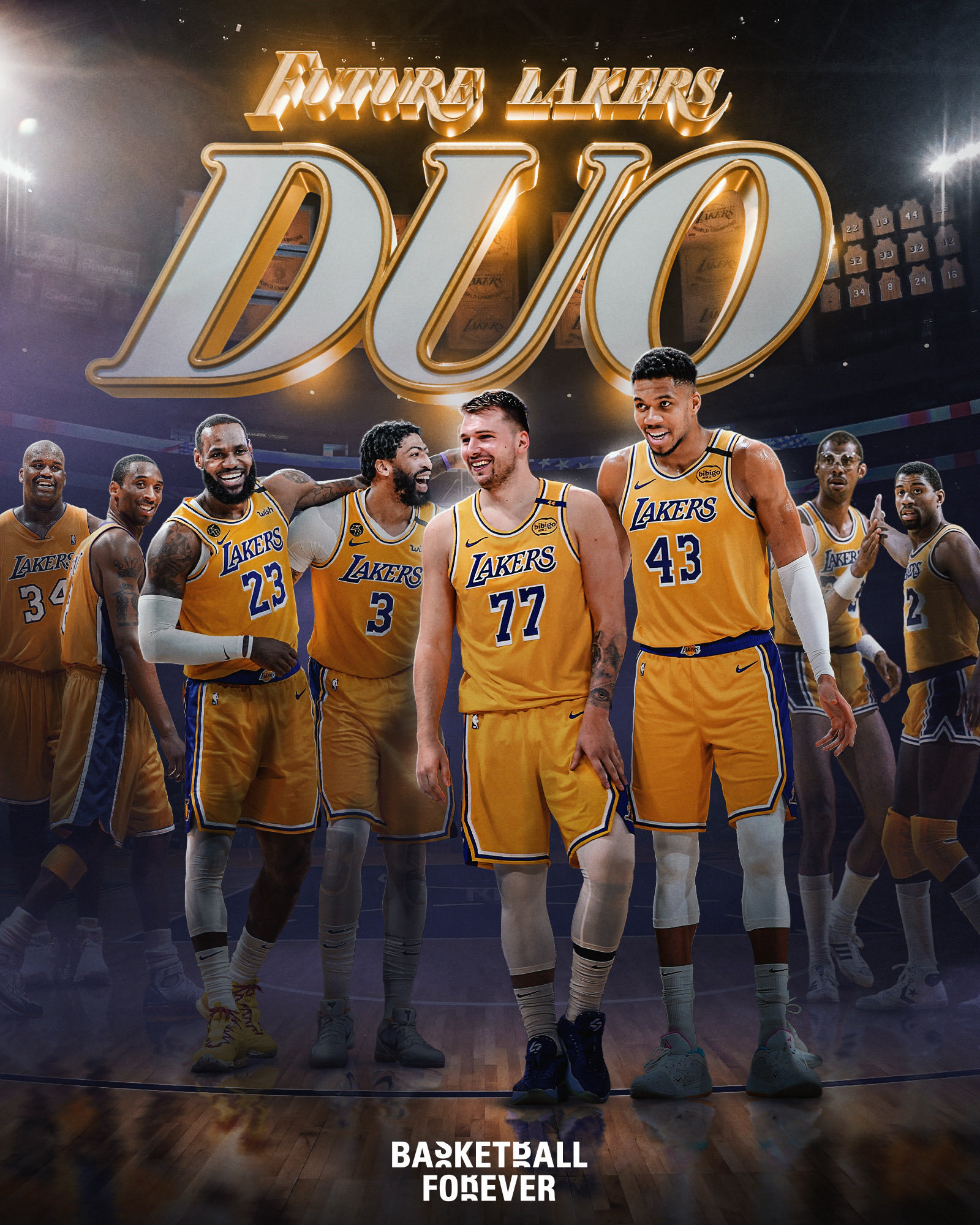 Buha：“湖人正在囤积选秀权，试图在不久的将来追求字母哥。”😆😆NBA