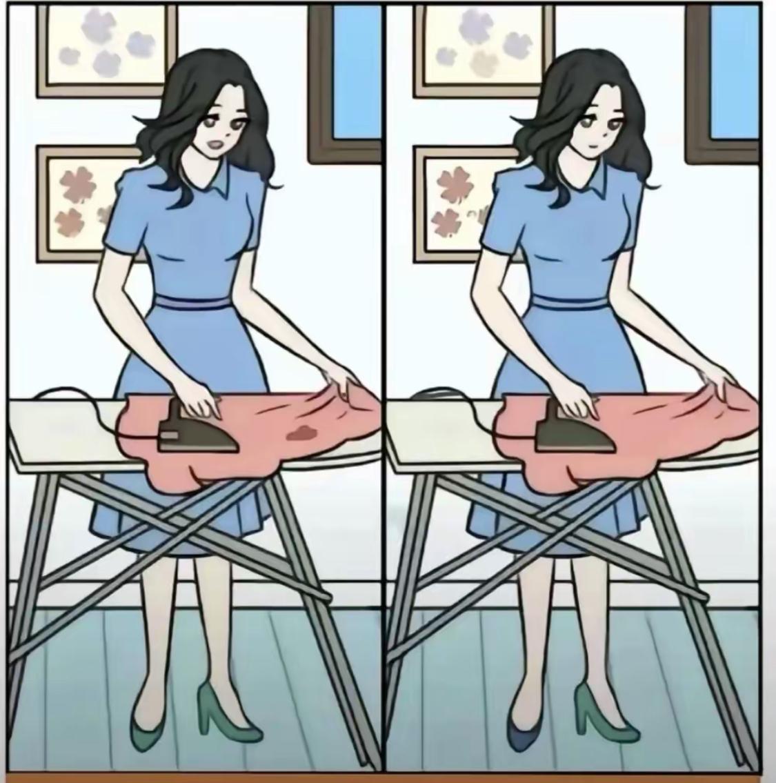 你能找到全部八处不同吗？