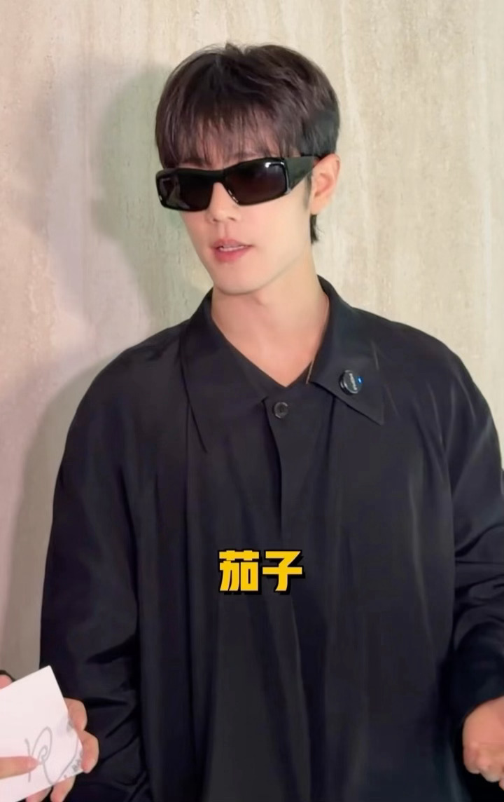 肖战一生拉黑的食物，茄子🍆 