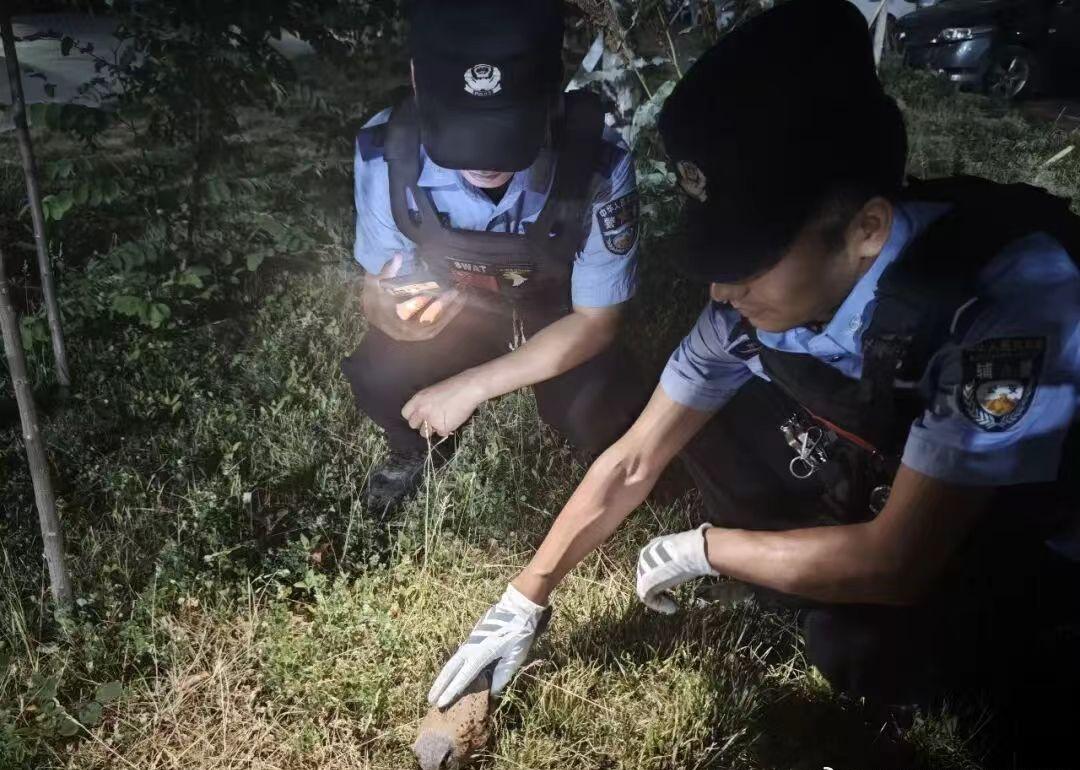 近日，新疆库车，民警辅警巡逻时发现一只受伤的国家二级重点保护野生动物红隼，暖心开
