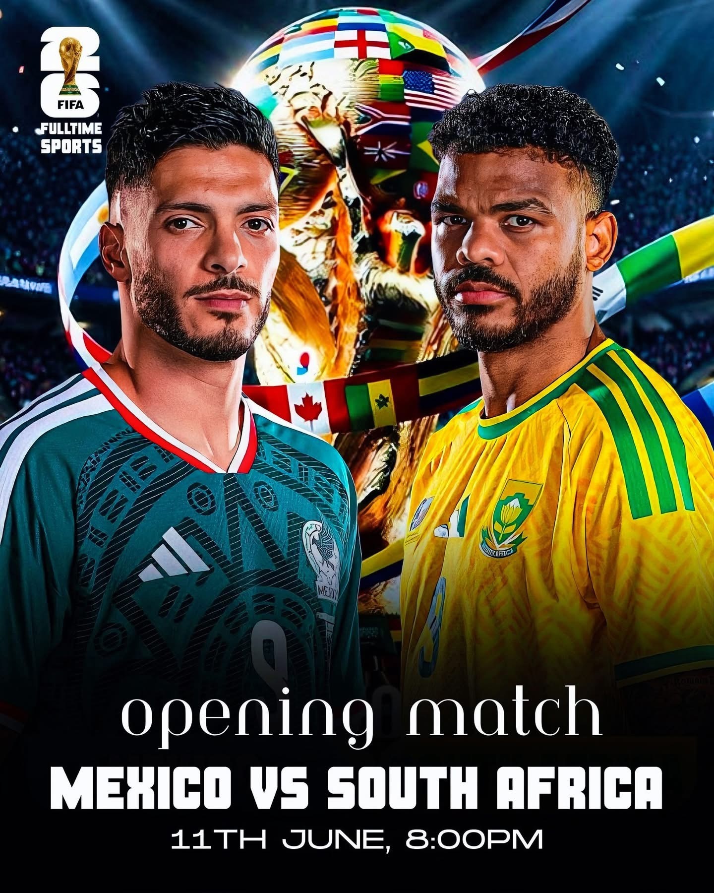 Match Day+ Opening Game！！0️⃣3️⃣0️⃣0️⃣ 墨西