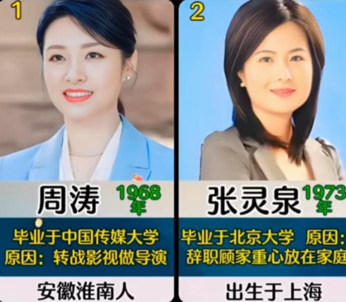 周涛、倪萍、杨澜，一个个名字刻满时代记忆。有人选择奔赴新的事业赛道，有人回归家庭