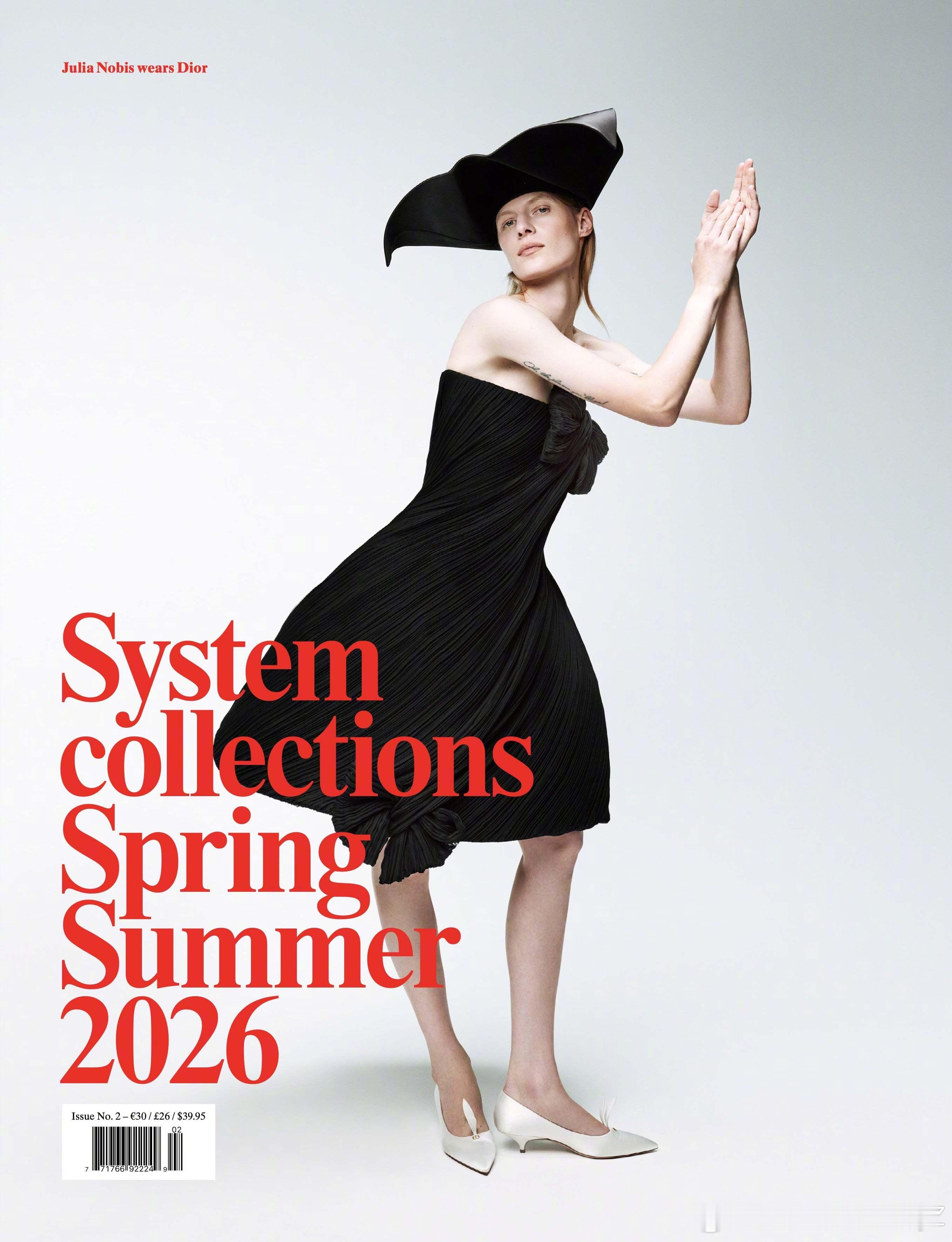 System Collections 2026春夏新刊，由超模 Julia No