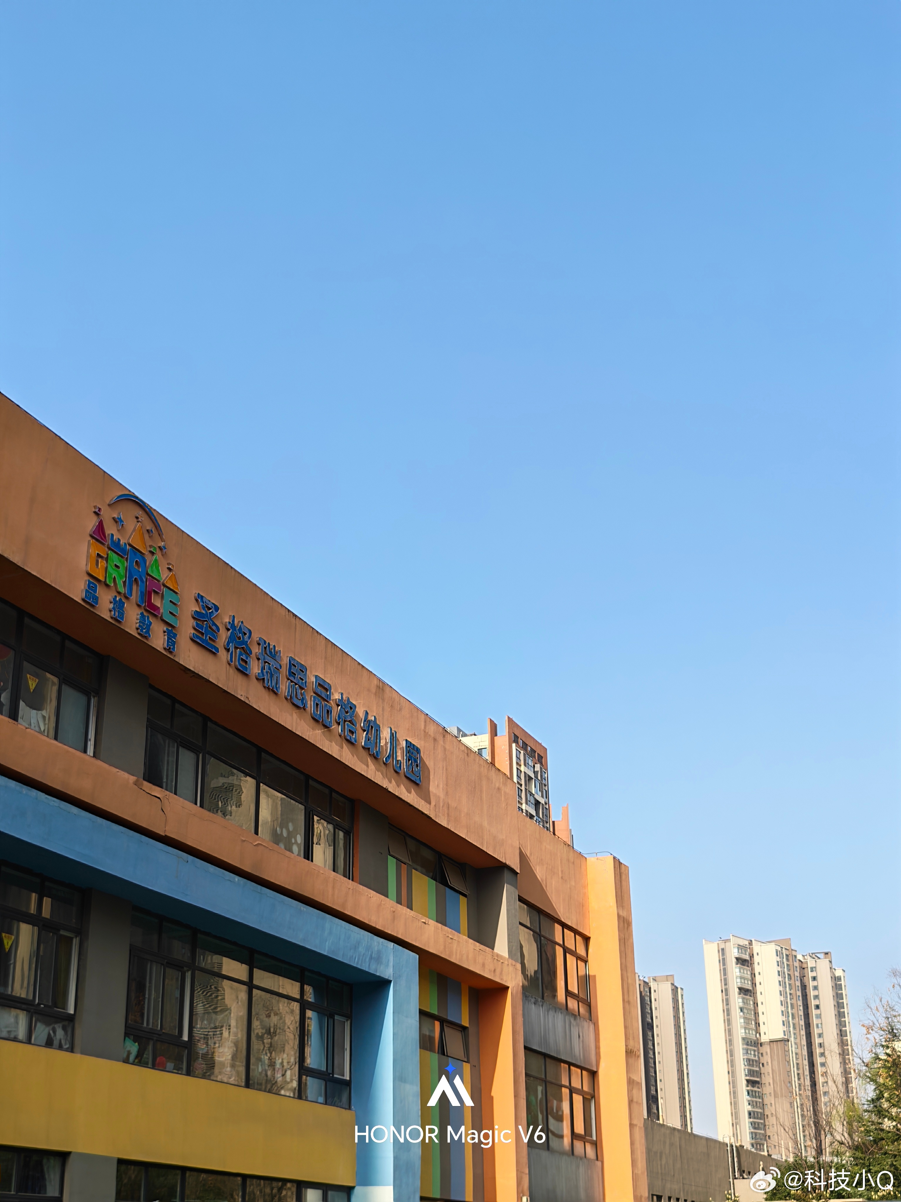 回家以后才发现天气真好 