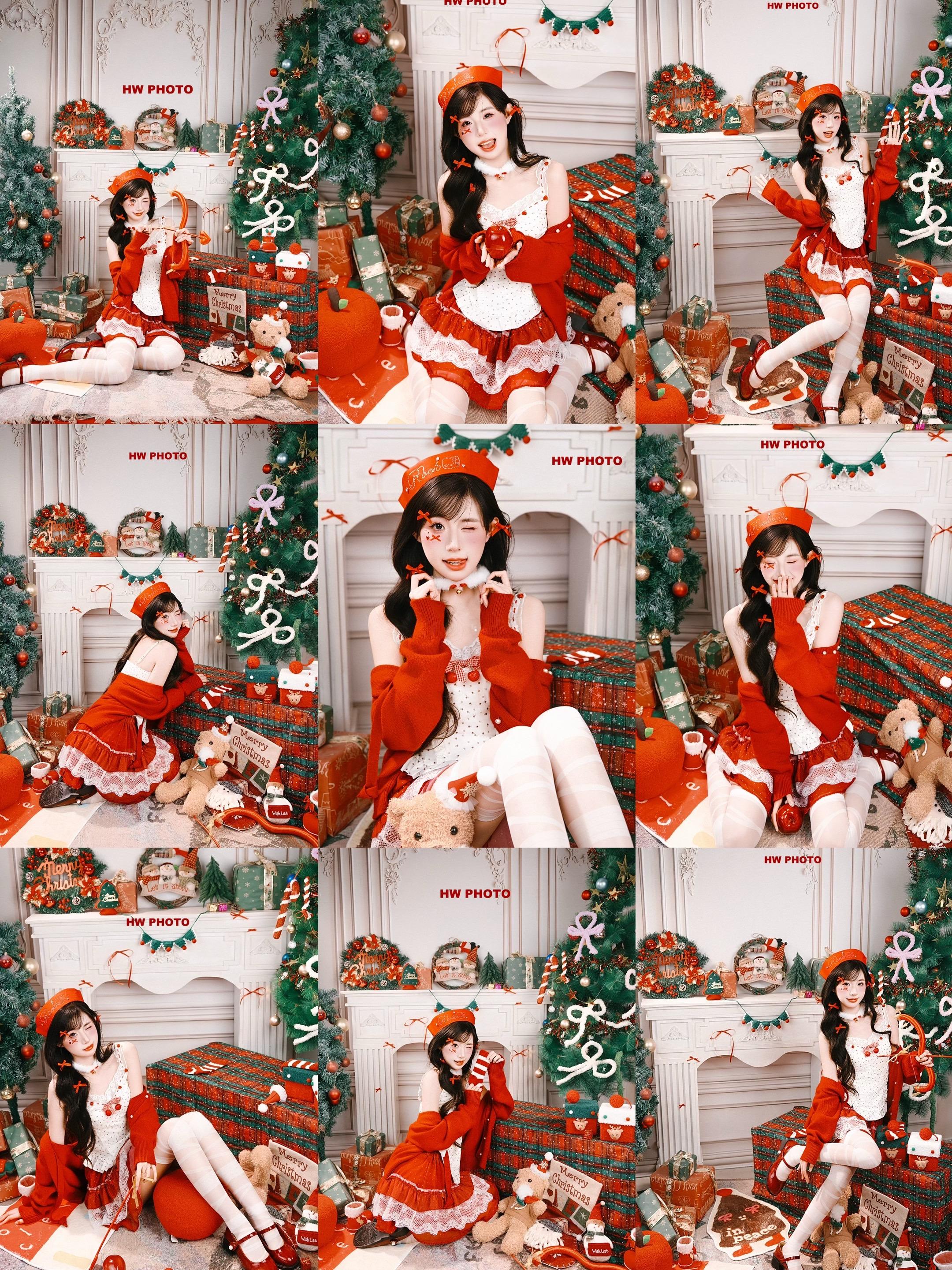 圣诞节的小红帽🎄❄️。