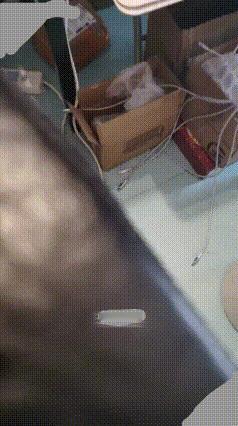 马路明明特别宽敞，路上也没别的行人。一位美女正慢悠悠往前走，结果突然被后面骑电动
