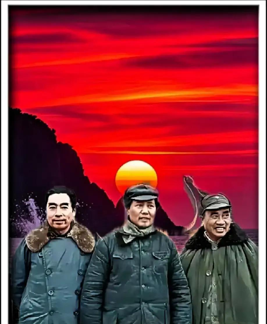 那个年代我定义(1949年至1976年)，
建国后三十年里的全民偶像是:
毛泽东