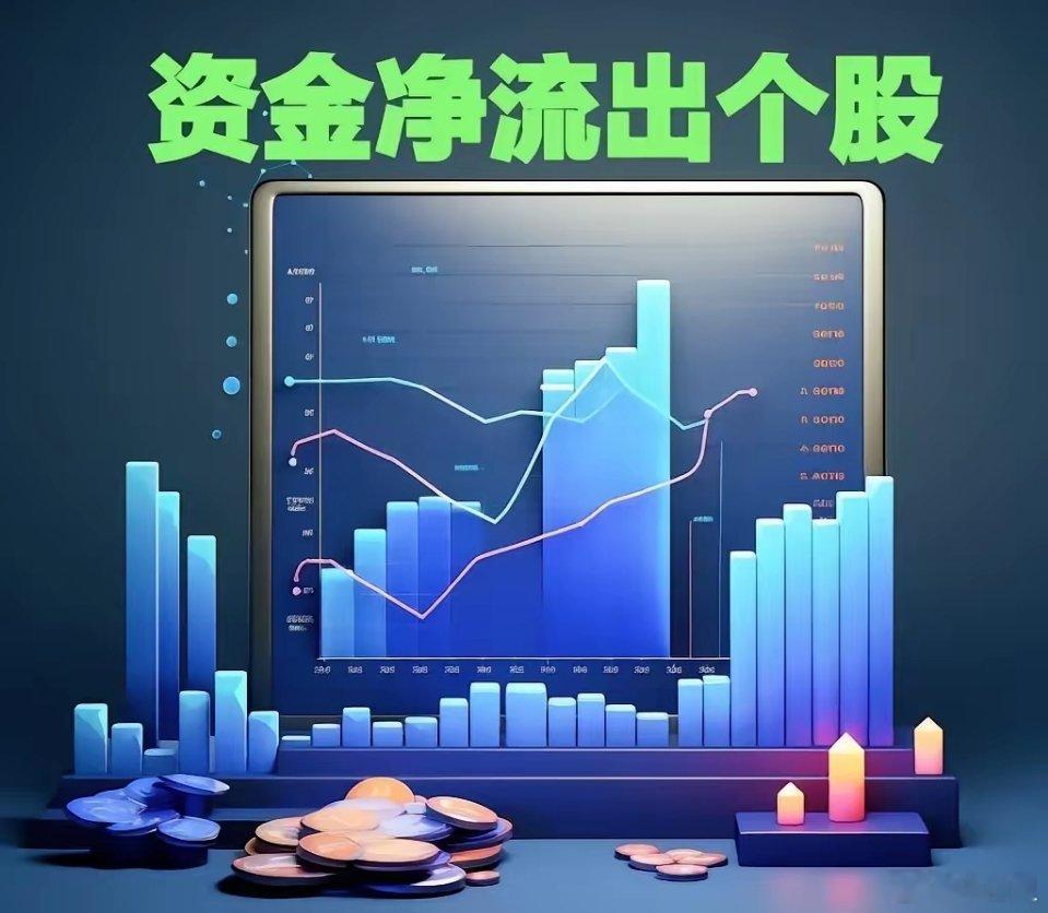 今日资金净流出前30个股1. 中国电建 -29.38亿，-10.01%（基建、一