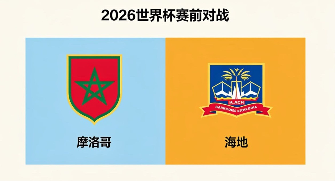 摩洛哥 vs 海地节奏主导与无压释放摩洛哥的心态与战术高度统一，他们处于出线主动