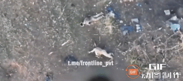 乌克兰战场，阿尔乔莫夫斯克附近俄乌两军大绞杀，这是俄军发动的代号为“人浪”的军事