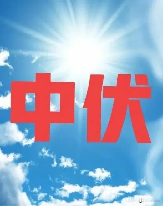 通知一下，大家好有个心理准备，
今天，7月29日就正式进入中伏第五天了，而且今年