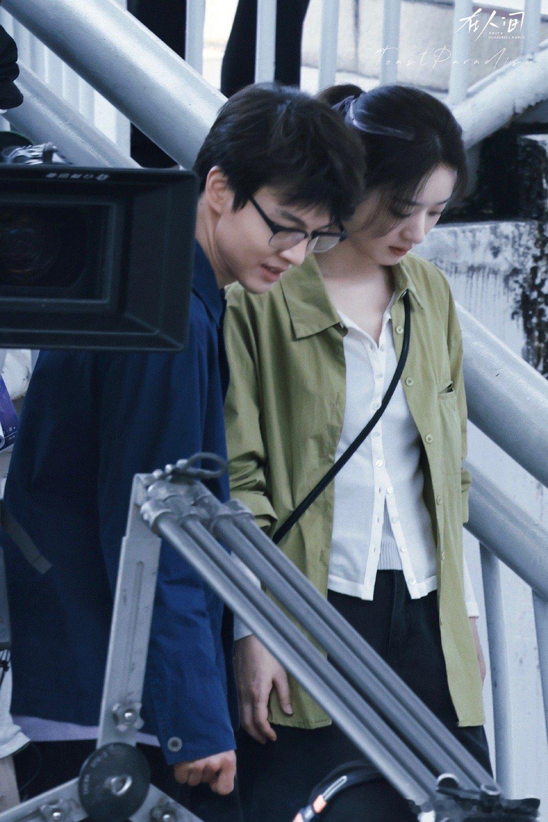 #赵丽颖挑染了##赵丽颖新剧挑染造型#贾小朵你好嫩 ​​​