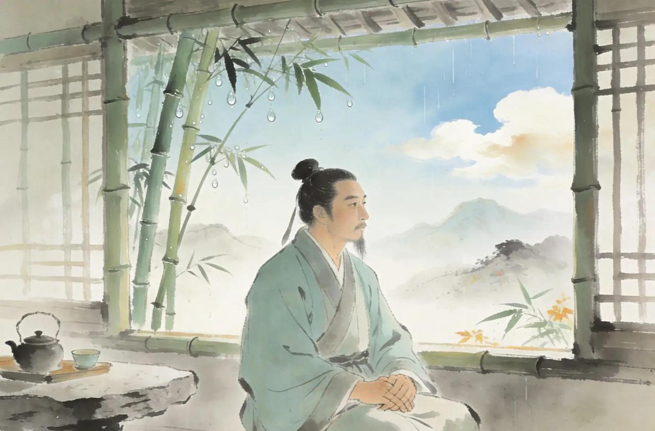 明代周宪王朱有燉写下《静坐》，短短几句就把现代人最缺的心静给点透了：忙到天昏地暗