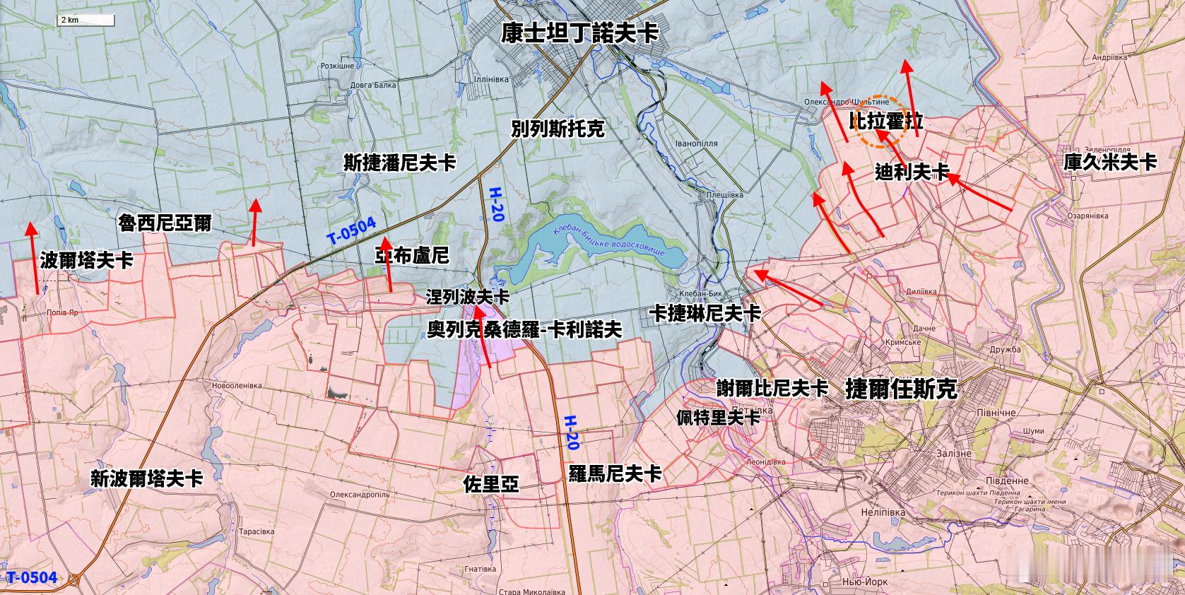 俄軍在康斯坦丁諾夫卡方向重新控制亞歷山德羅-卡利諾沃村烽火问鼎计划 俄羅斯武裝部