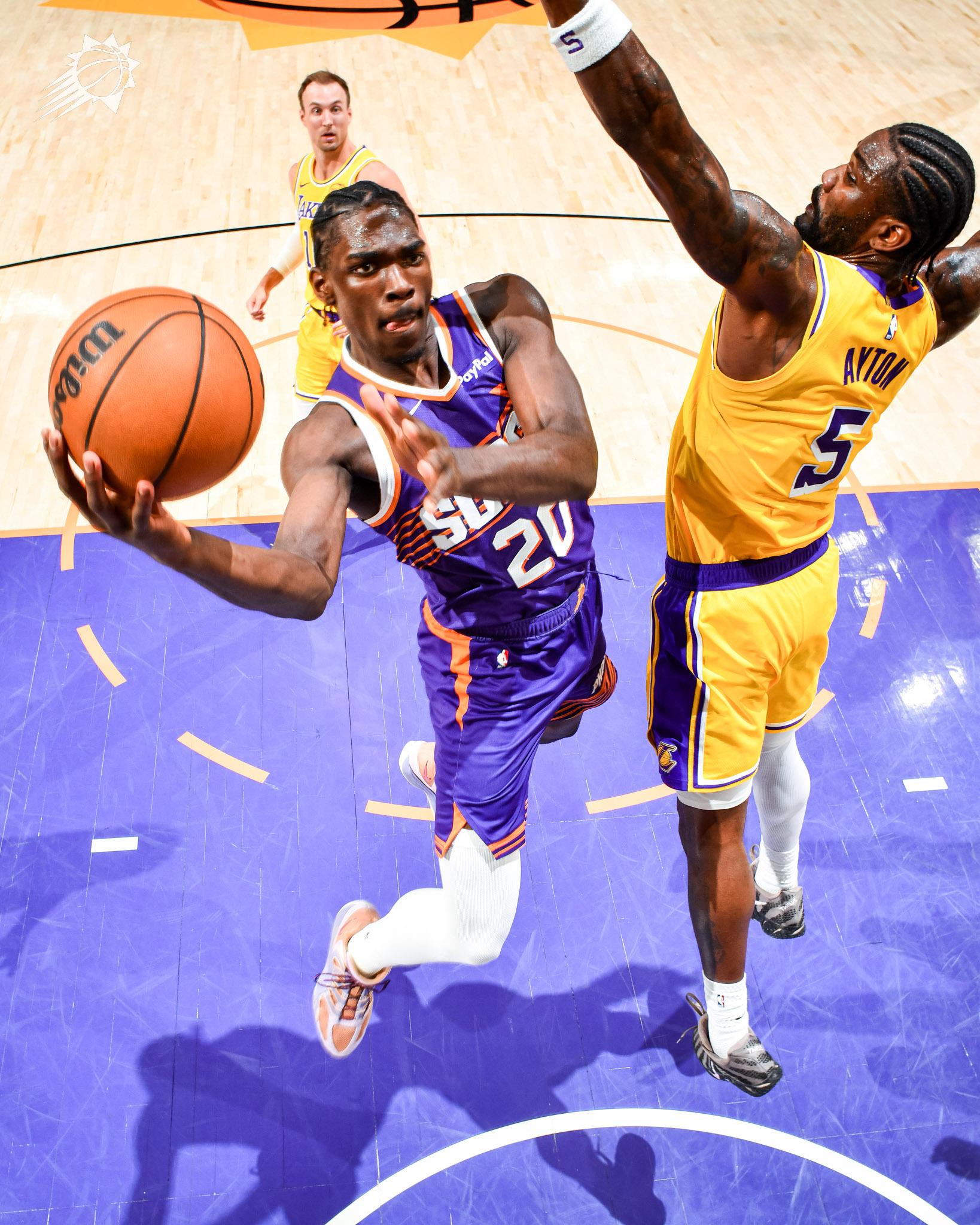 【弗莱明 - 凭进步进轮换😤】他在湖人vs太阳的比赛 录得全场第二高的 +19