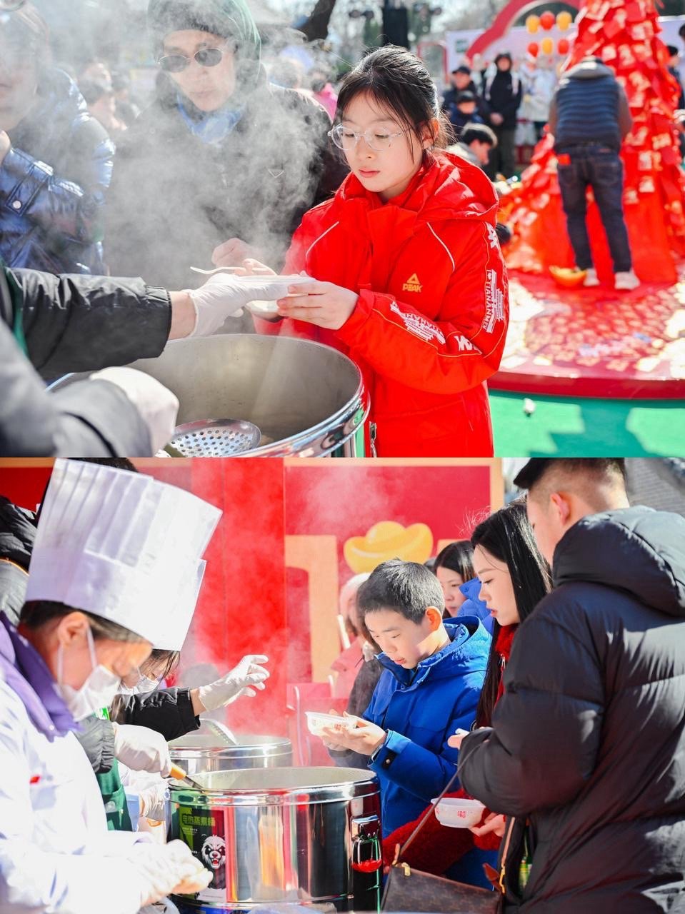 小年吃饺子的含金量还在上升马年第一口福气是济南给的济南小年氛围感直接拉满，街巷里