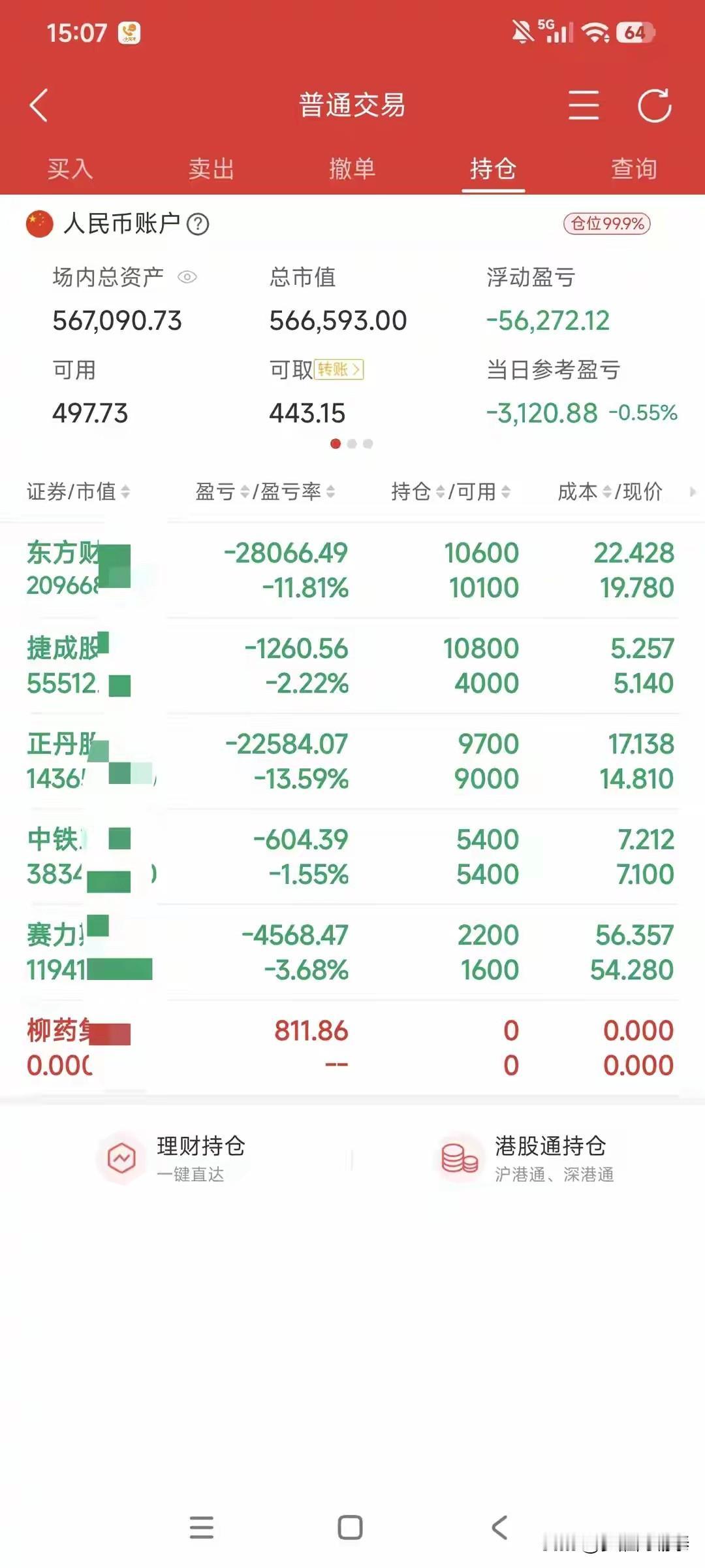 “2点半之前账户还是红的，突然就绿了……”这位股民吃了一口“跳水套餐”，心态彻底