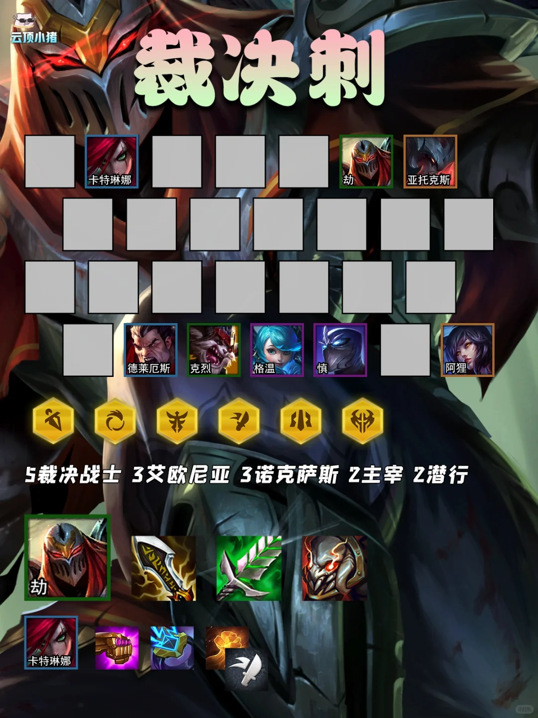 赛季末冷门偷分推荐！二费真神裁决刺！