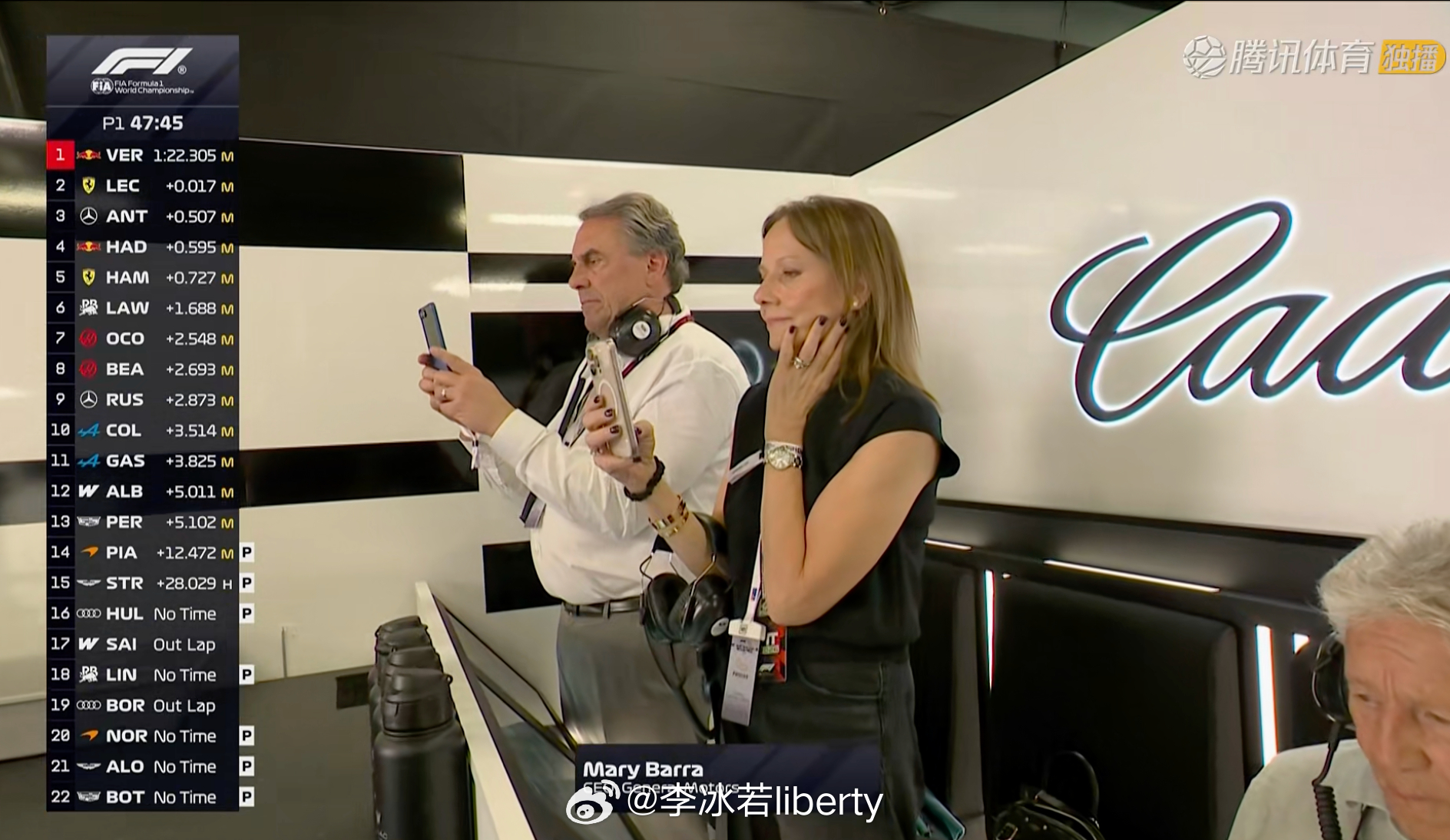 🇦🇺 2026F1澳大利亚大奖赛 🇦🇺 一练开始通用集团CEO Mary