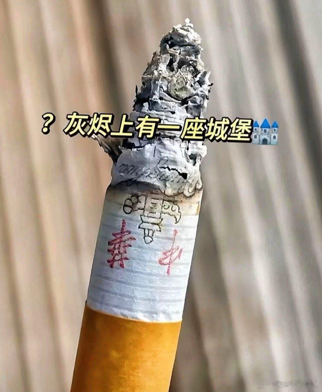 没个十年烟技，抽不出这种形状！ 