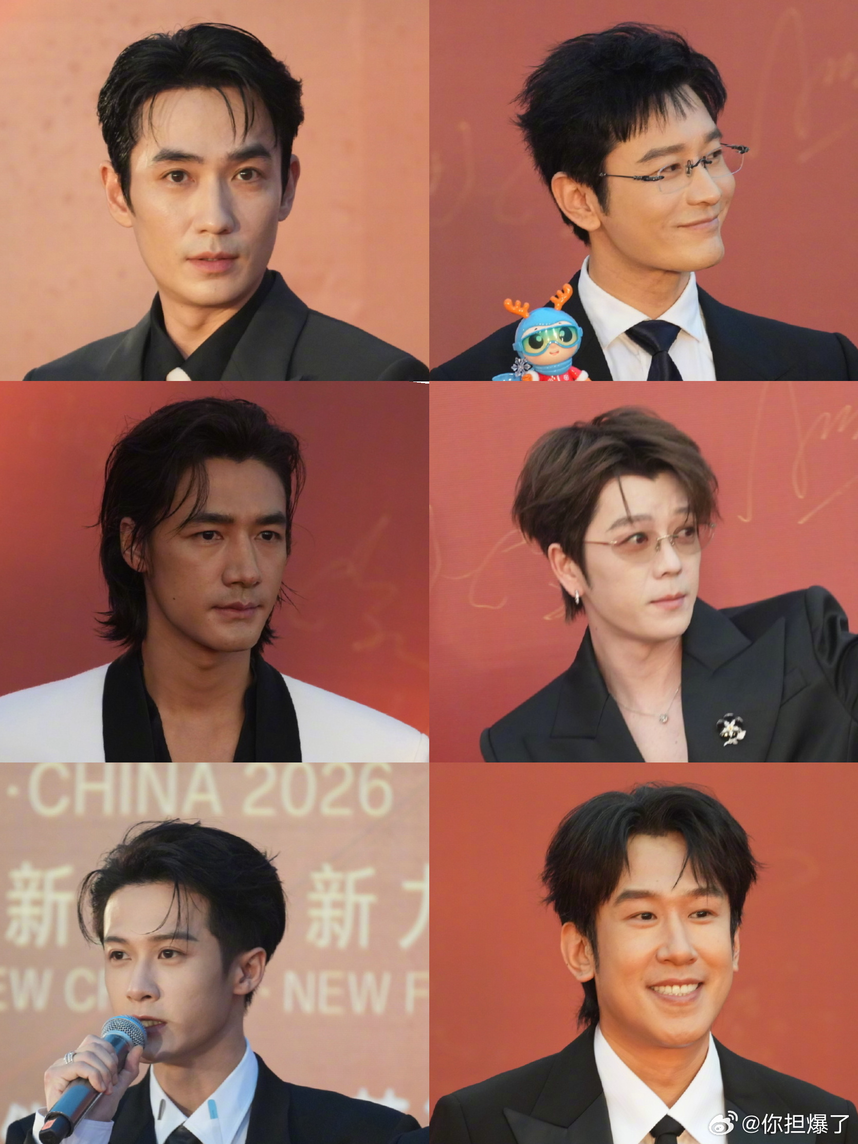 长春电影节红毯男明星状态朱一龙，黄晓明，此沙，王栎鑫，檀健次 于洋谁赢了？ 