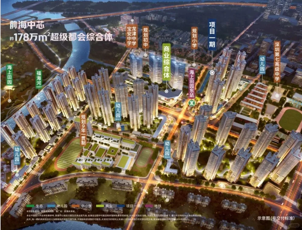王炸户型亮相，约178万方前海大城样板绽放