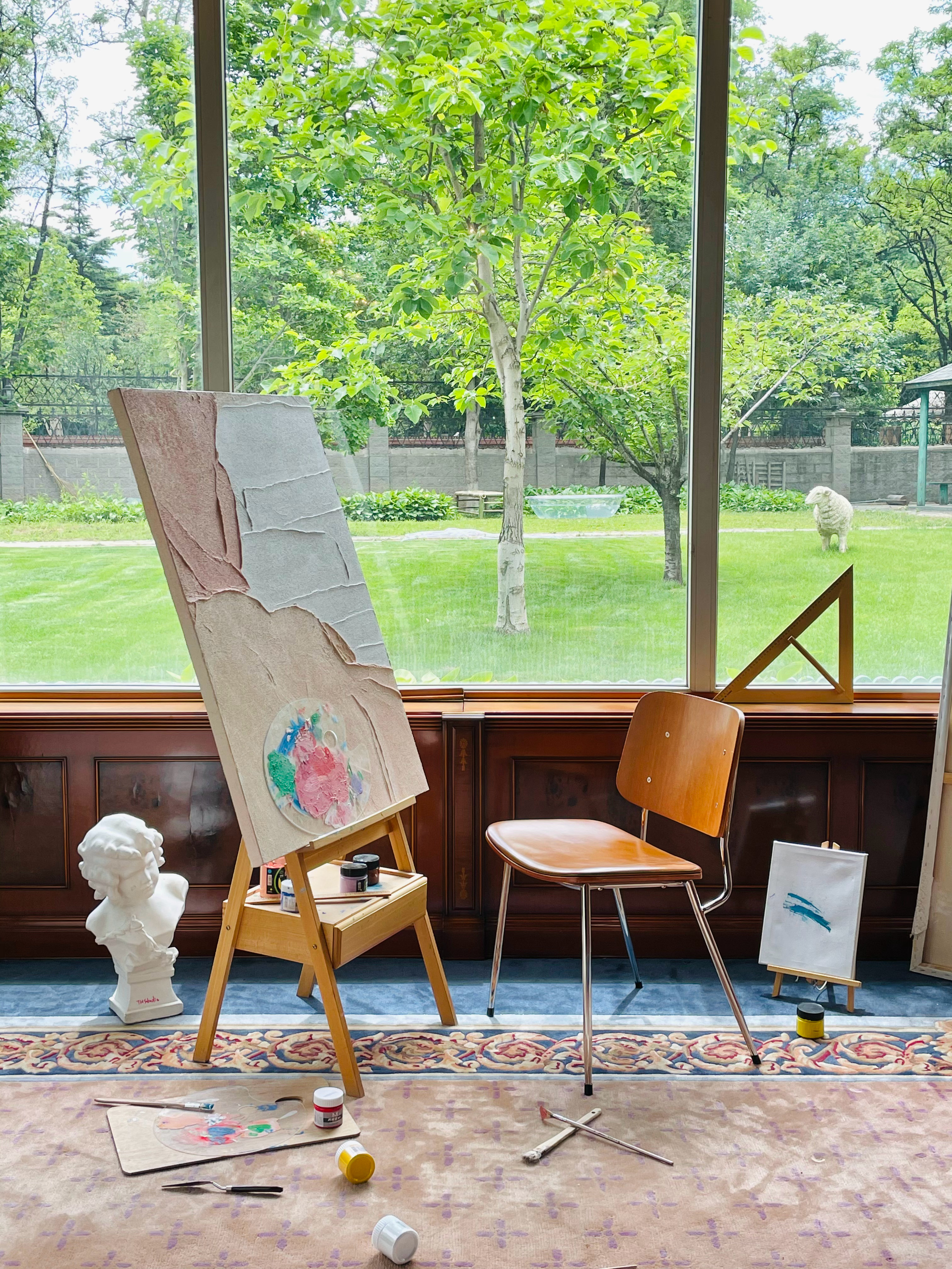 🎨临窗画室 邂逅夏日细碎柔光天航工作室韩系少女心ins风布景搭建live花絮