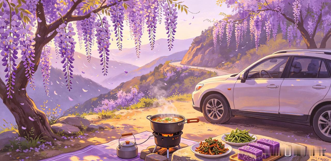 车轮滚滚，载春而行——我的自驾旅行记

握着方向盘的那一刻，就像握住了通往自由的