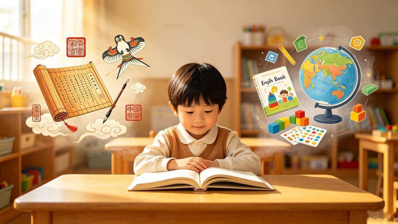 警惕！幼教过度西化，正在偷走中国孩子的民族认同感
 
现在家长选幼儿园，标准越来