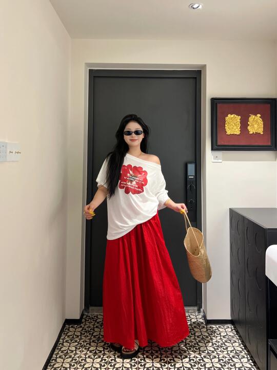 163/60kg  微胖女孩度假穿搭🥰