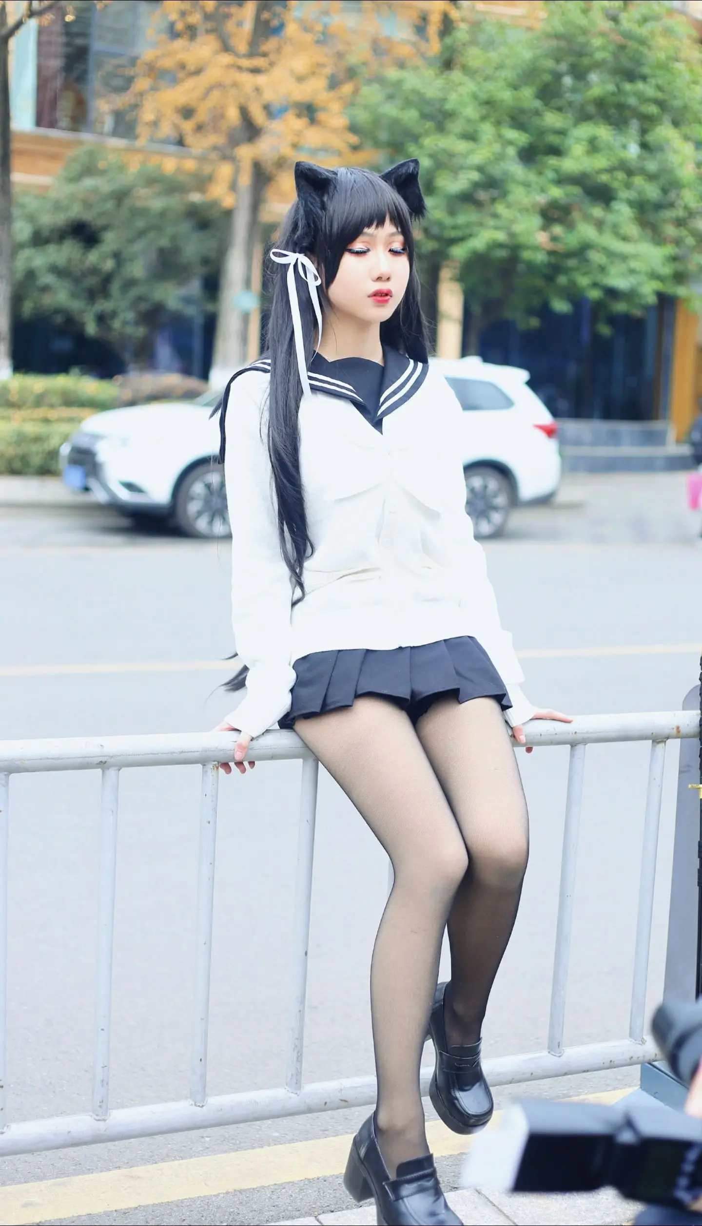 cosplay 这腿又长又白又细 漫展养眼造型大赏 碧蓝航线cos jk制服