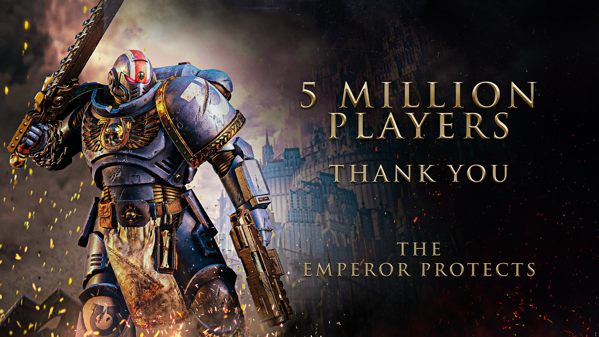 《战锤40K：星际战士2》玩家总数已突破500万人，游戏在 Steam秋促 首次