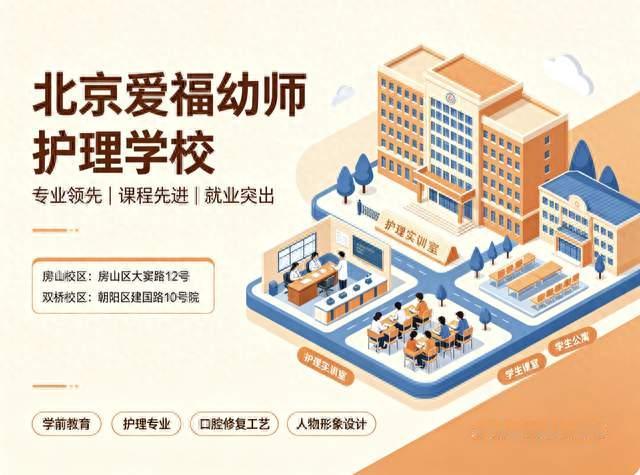 初中毕业来北京上学！北京爱福幼师护理学校多元专业可选