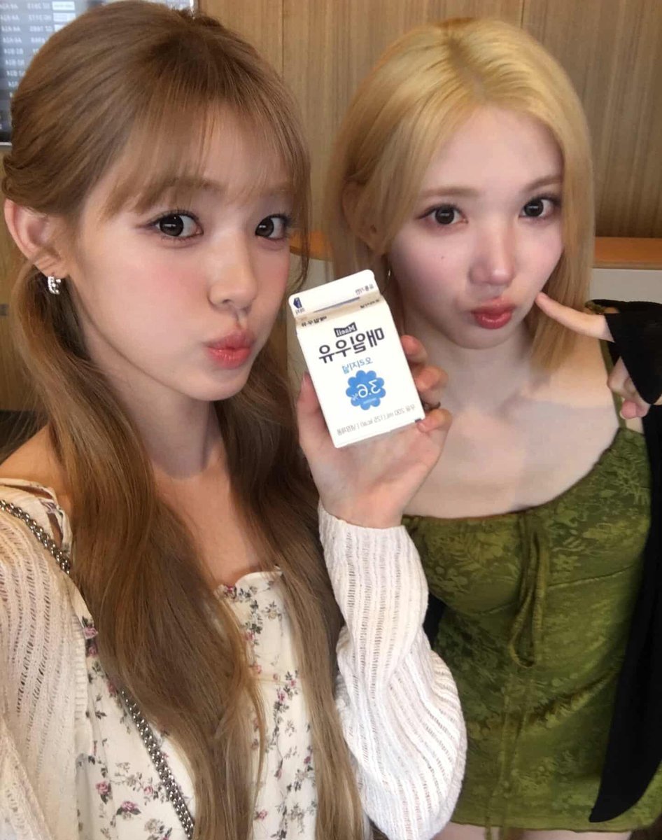 Hearts2Hearts JIWOO & YUHA🥛💞 