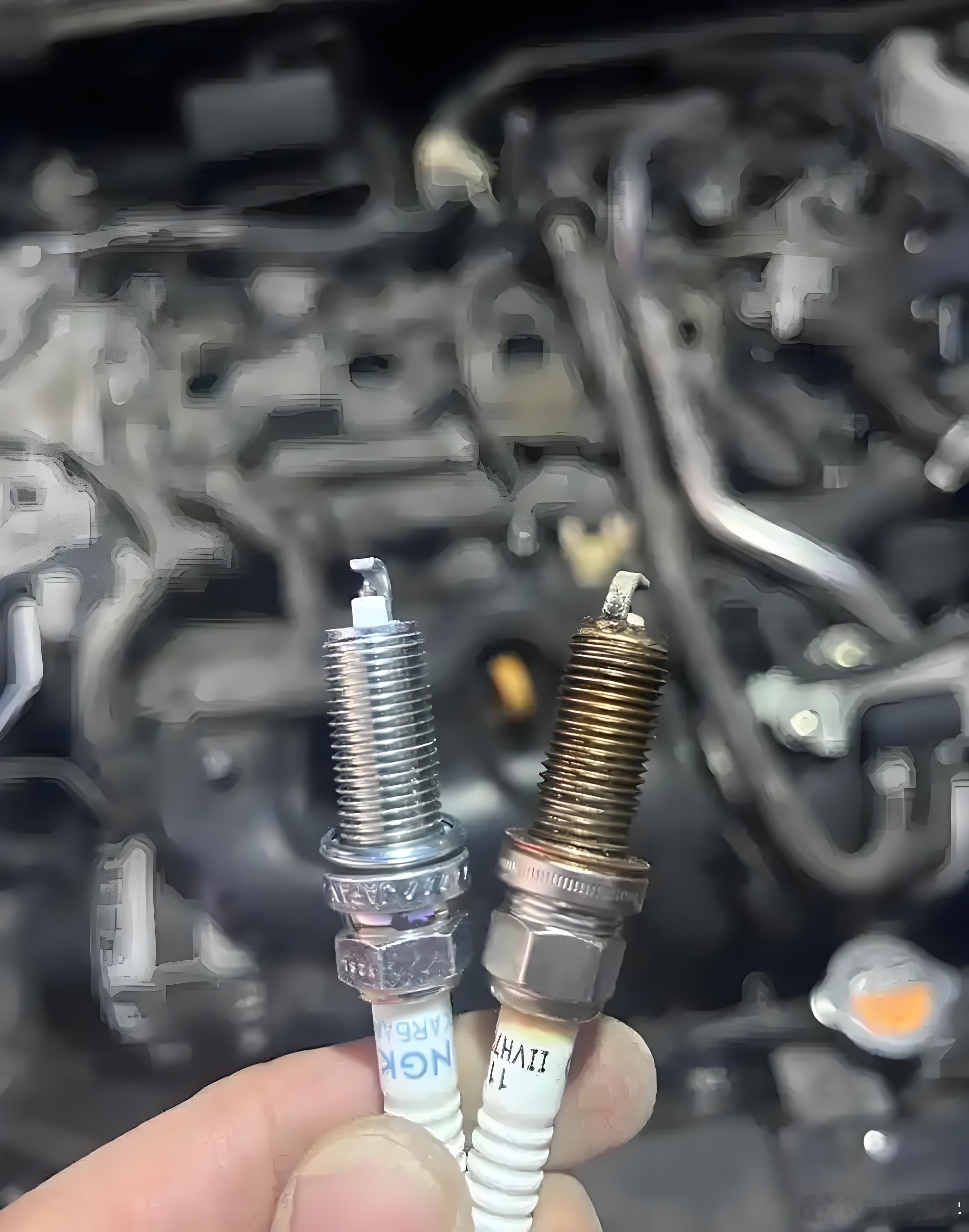 考大家一个基础的问题:纯燃油车和插混车型哪一个的火花塞，理论的寿命更长?每天一个