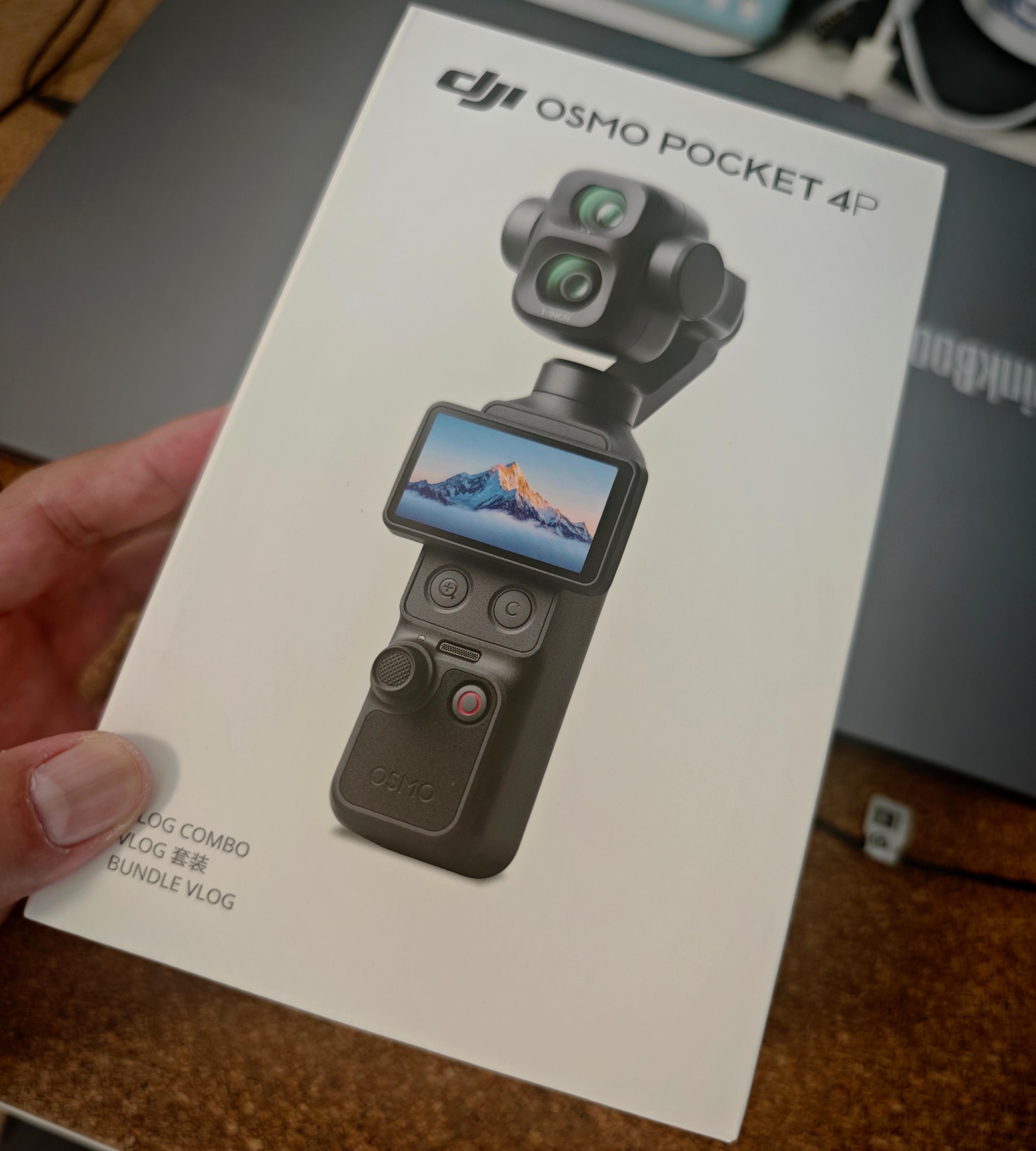 Pocket3出掉之后，媳妇儿又给我整了个4P，一直给我提供干活工具，是不是在暗
